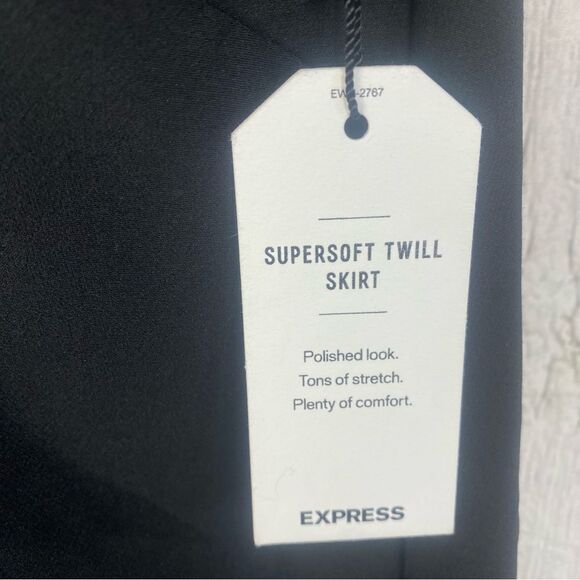Express Supersoft Twill Skirt NWT Size Small 261 - Picture 8 of 9